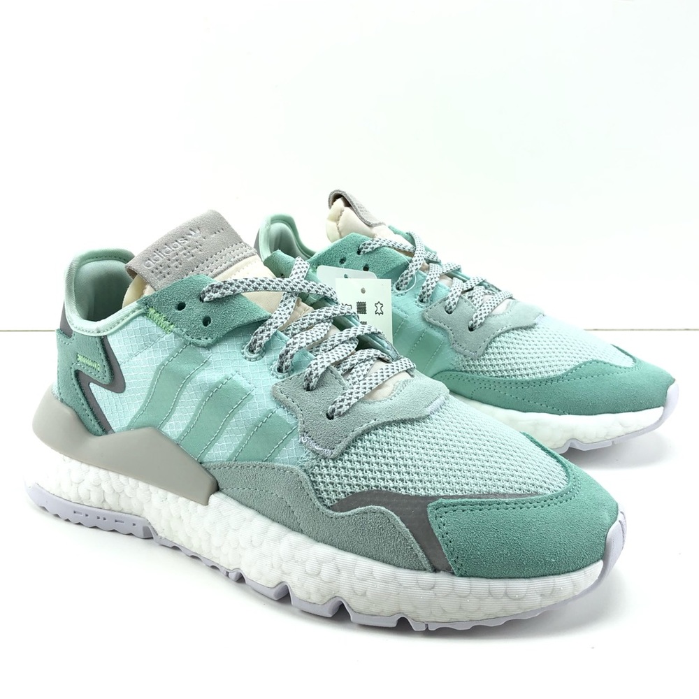 Adidas Nite Jogger Boost Ice Mint Green Womens